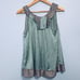 BCBGMaxazria Striped Halter Silk Top S