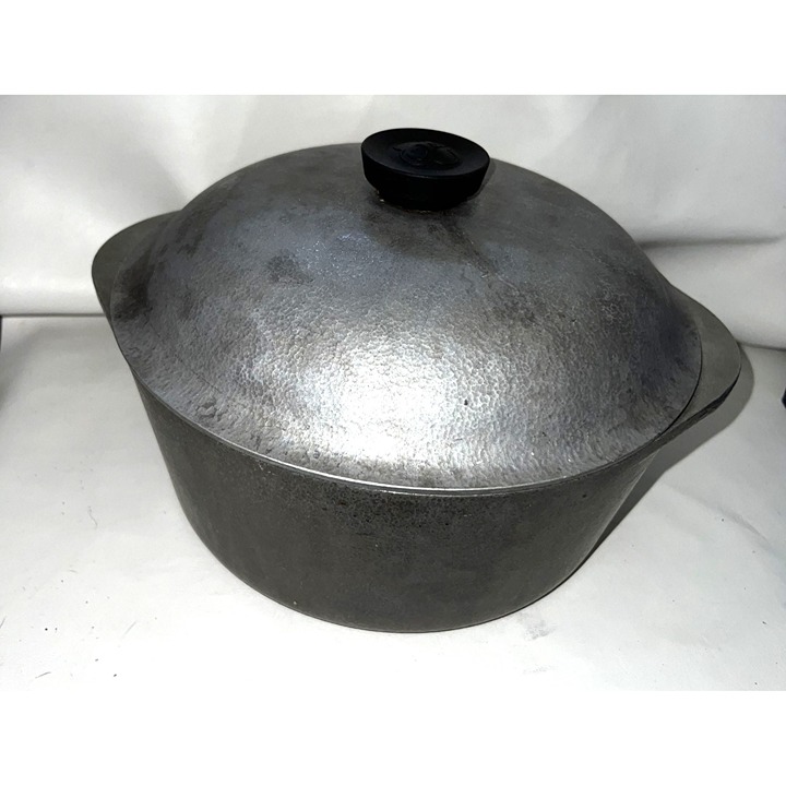 Club Hammered Aluminum 10 4.5 Qt Stock Pot With Lid