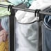 Whitmor Arch Triple Bag Laundry Sorters, Gray