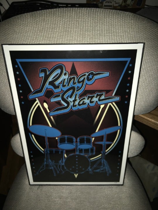 Ringo Starr Numbered Lithograph Print