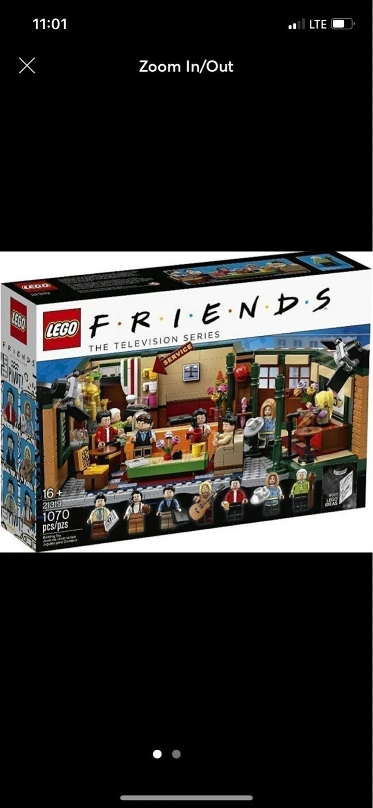 New LEGO Friends Central Perk 21319