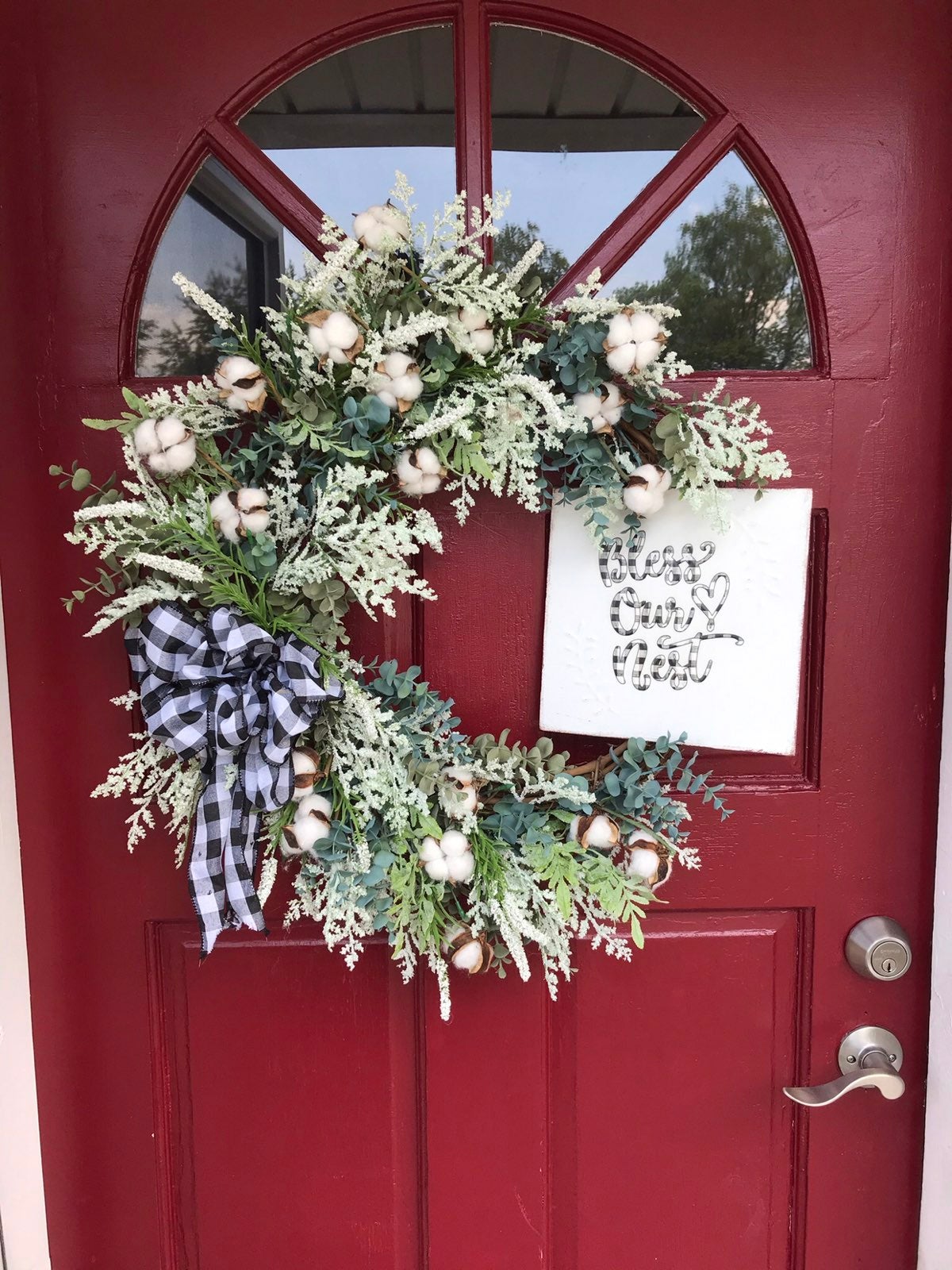 Farmhouse wreath