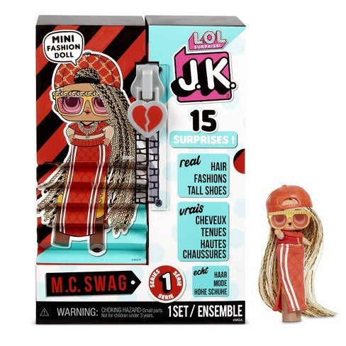 L.O.L. Surprise! JK M.C. Swag Mini Fashion Doll Christmas
