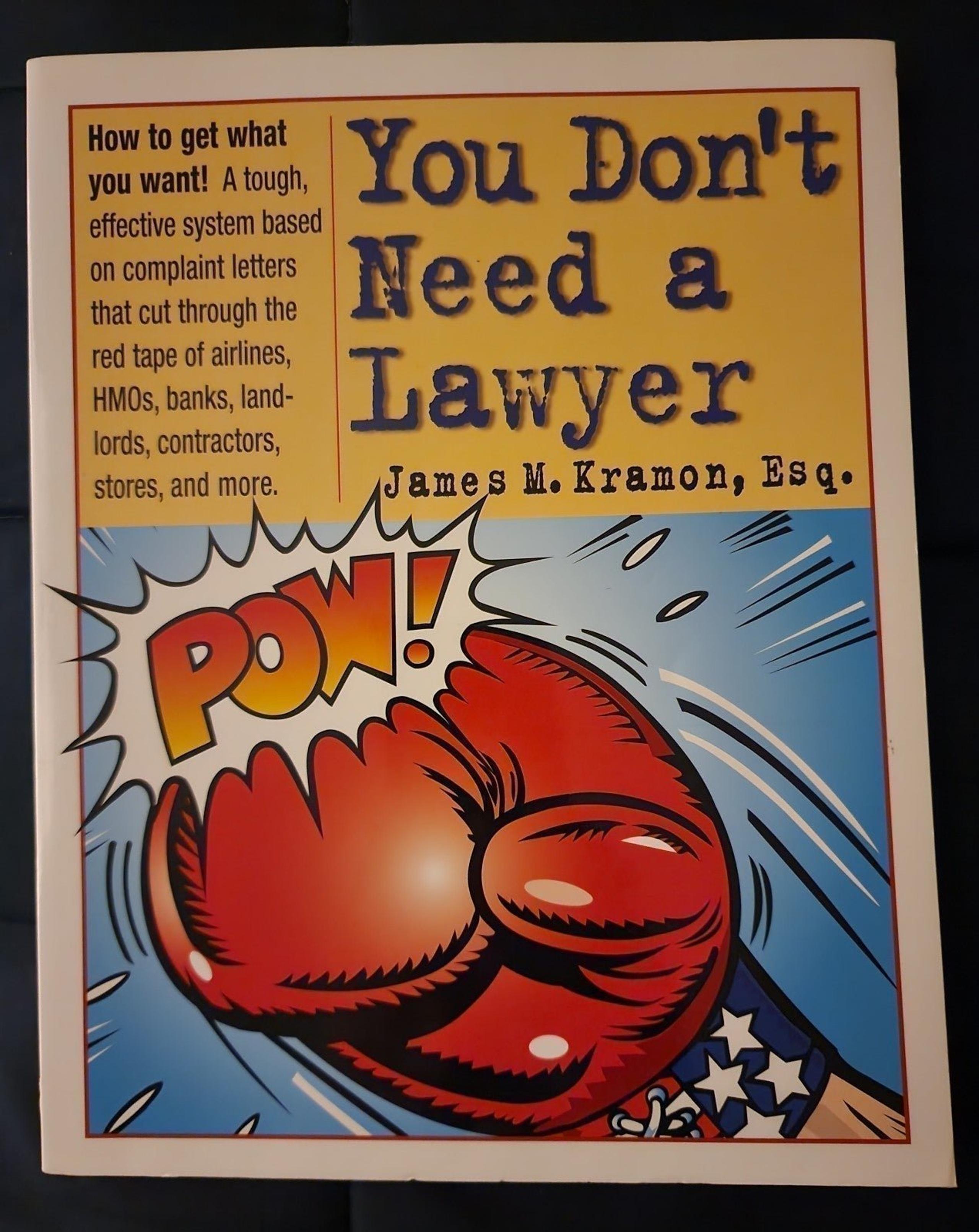 You Don't Need a Lawyer Book