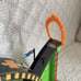 2003 Takara FUNRISE Penny Racers Amazement Park Stunt Set #04780 Toy Green Car