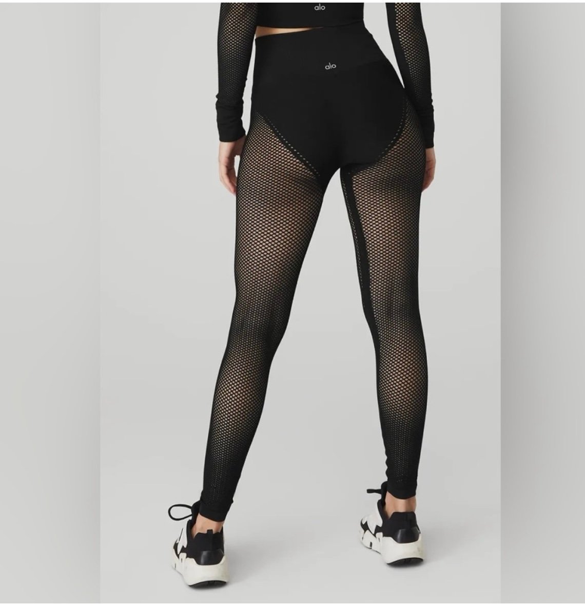 ALO black limitless seamless legging S