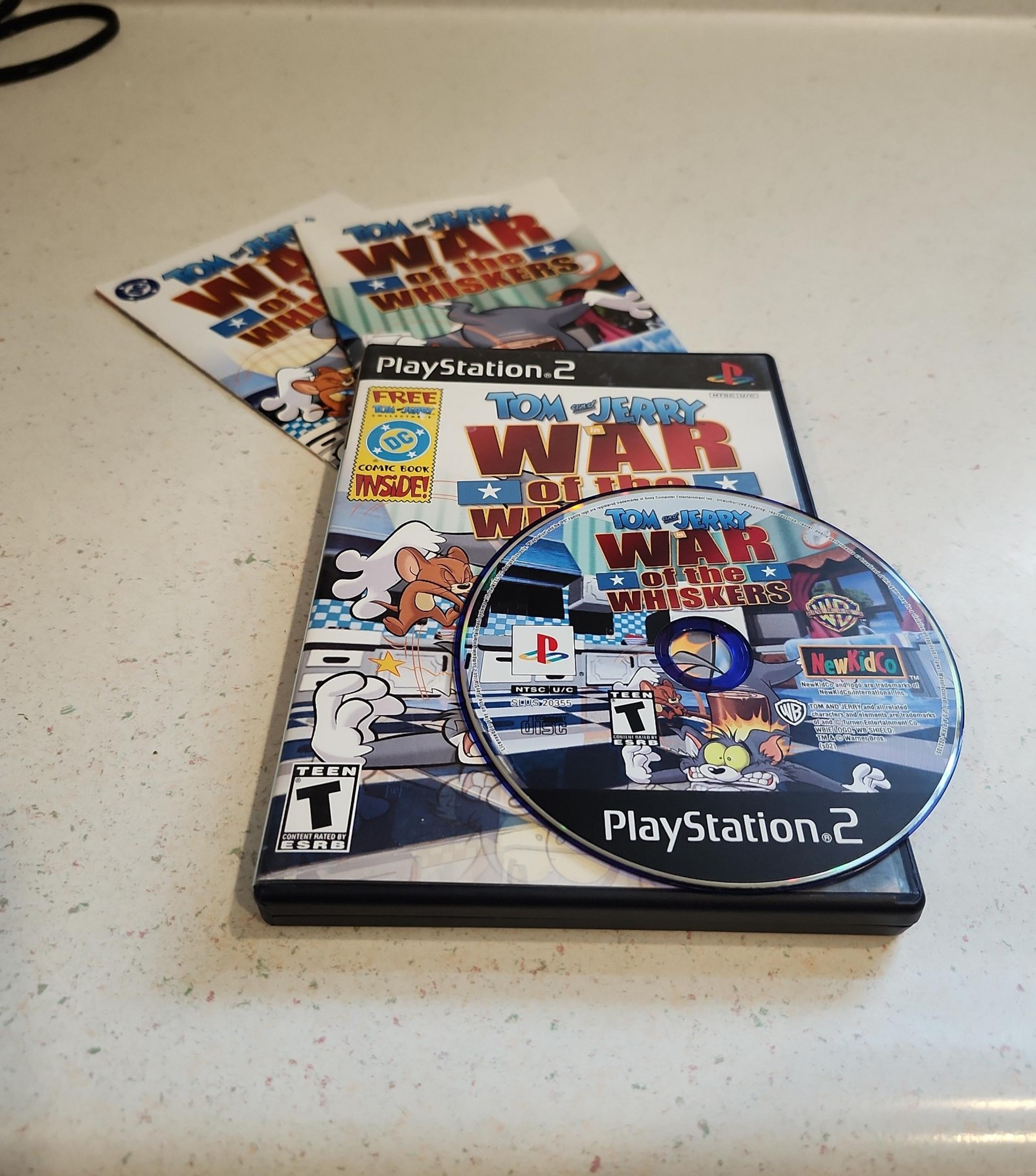 Tom and Jerry War of the Whiskers on ps2