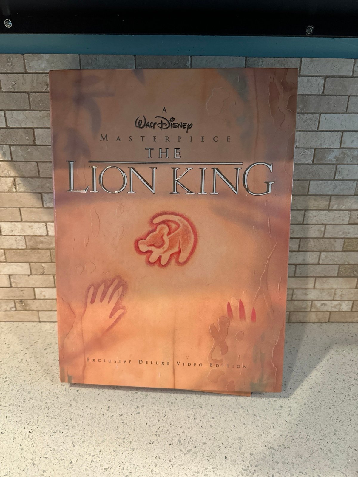 Lion King Masterpiece Exclusive Deluxe Video VHS Edition Complete