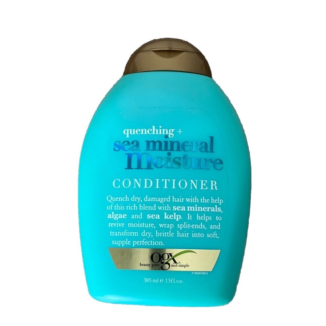 OGX Organix Quenching + Sea Mineral Moisture Hair Conditioner 13 Oz New