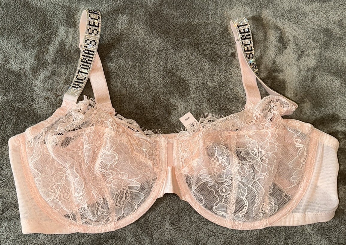 Victoria Secret Shine Strap Unlined Bra 42DD