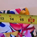 TZU TZU Womens Colorful Floral Box Pleat Border Golf Athletic Skort Large