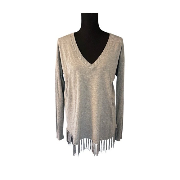 Central Park West Revolve Patagonia fringe sweater sz Large
