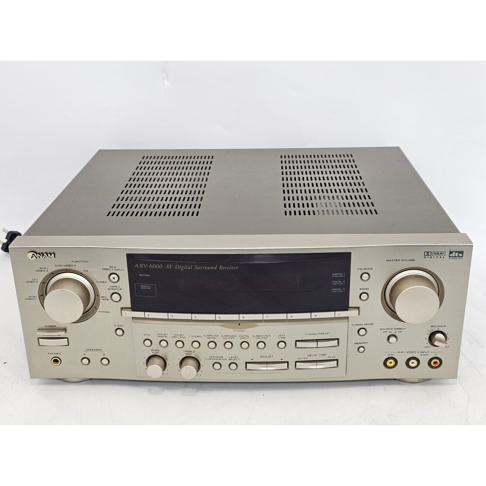 ANAM ARV-6000 Digital Surround Receiver
