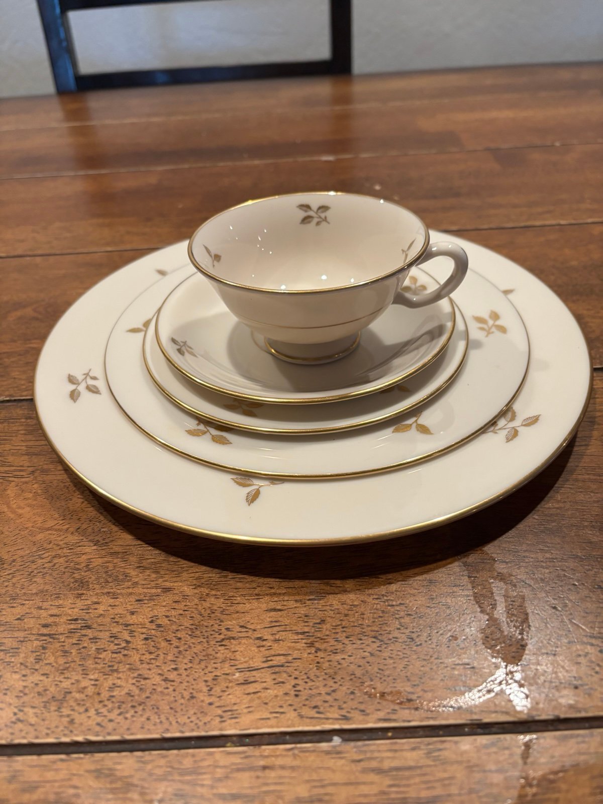 Lenox Rhodora China by 7 Place Settings