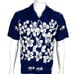 UI MAIKAI Mens Large Shirt Original Blue Hawaiian Tiki Aloha Vintage 1960s USA