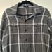 PAIGE Men's Everett Plaid Brushed Cotton Blend Button Down Shirt Size Medium