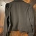 Express Blazer Womens Large Black Supersoft Single Button Long Sleeve NWT 128