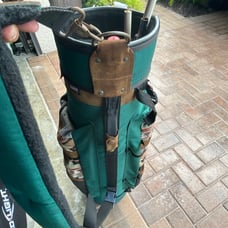 Tribal style golf cart bag