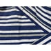 NWT Jets by Jessika Allen White/Blue One-piece Bandeau Women's Swimsuit Size 10