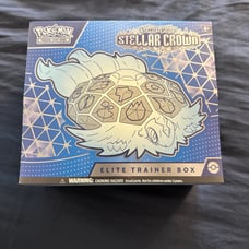 Free shipping Pokemon Stellar Crown Elite Trainer Box Sealed etb