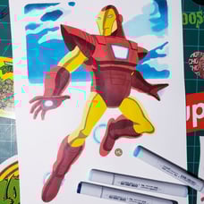 Iron Man Drawing.