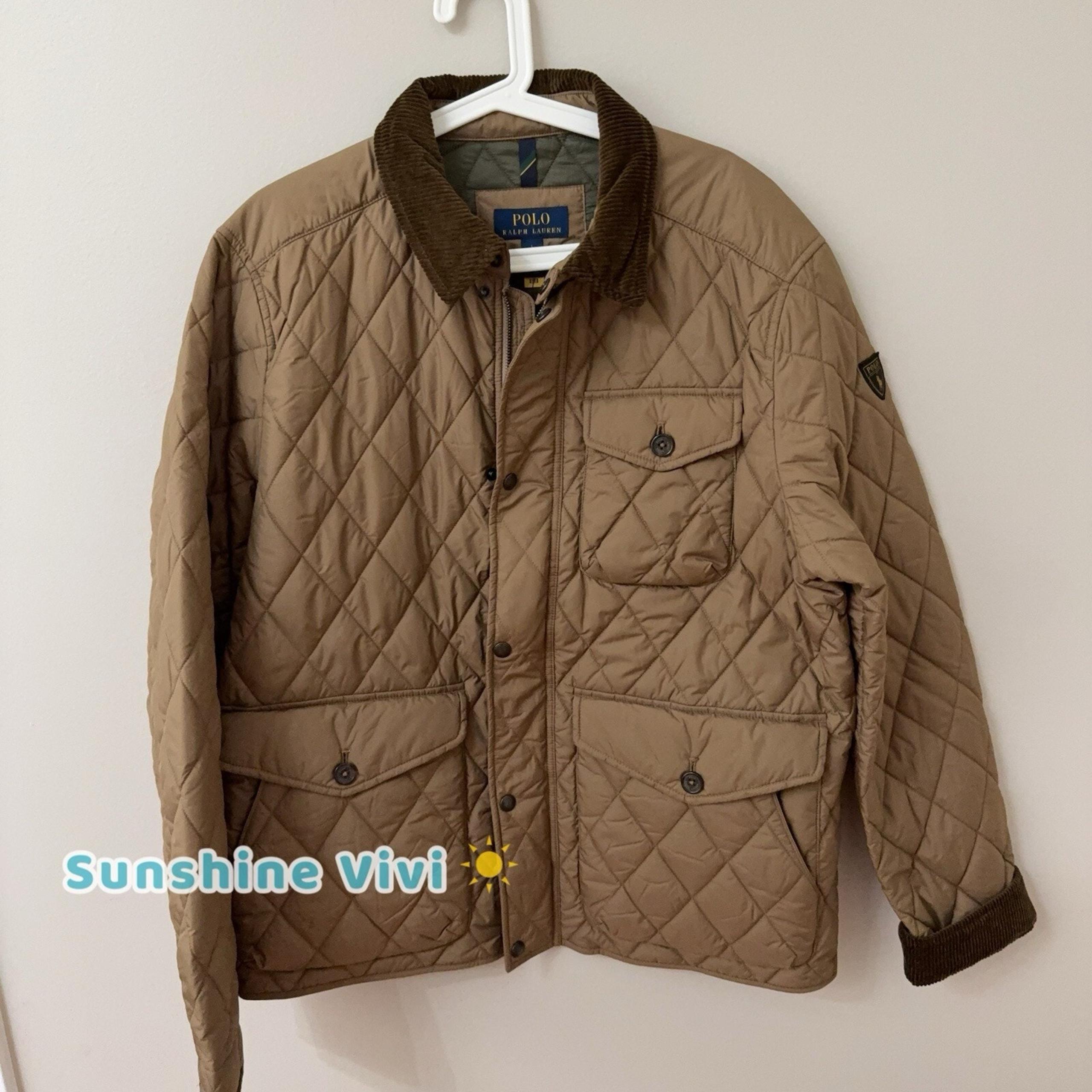 NWT Polo Ralph Lauren Men's The Beaton Water-Repellent Jacket Brown Large