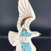 Vintage Native American Southwestern Pueblo Eagle Ceramic Lamp 17” Tall 8” Wide