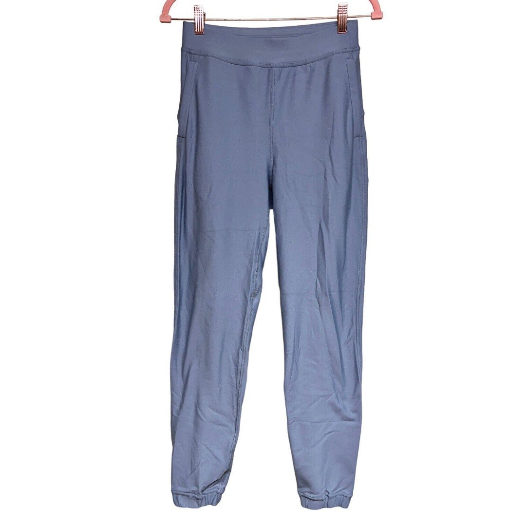 Lululemon Adapted State High-Rise Tech Fleece Joggers Rhino Grey Womens Size 4