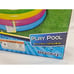Childrens Inflatable Pool 62x18 Kids Swimming Pools Outdoor Water Fun Play Ring