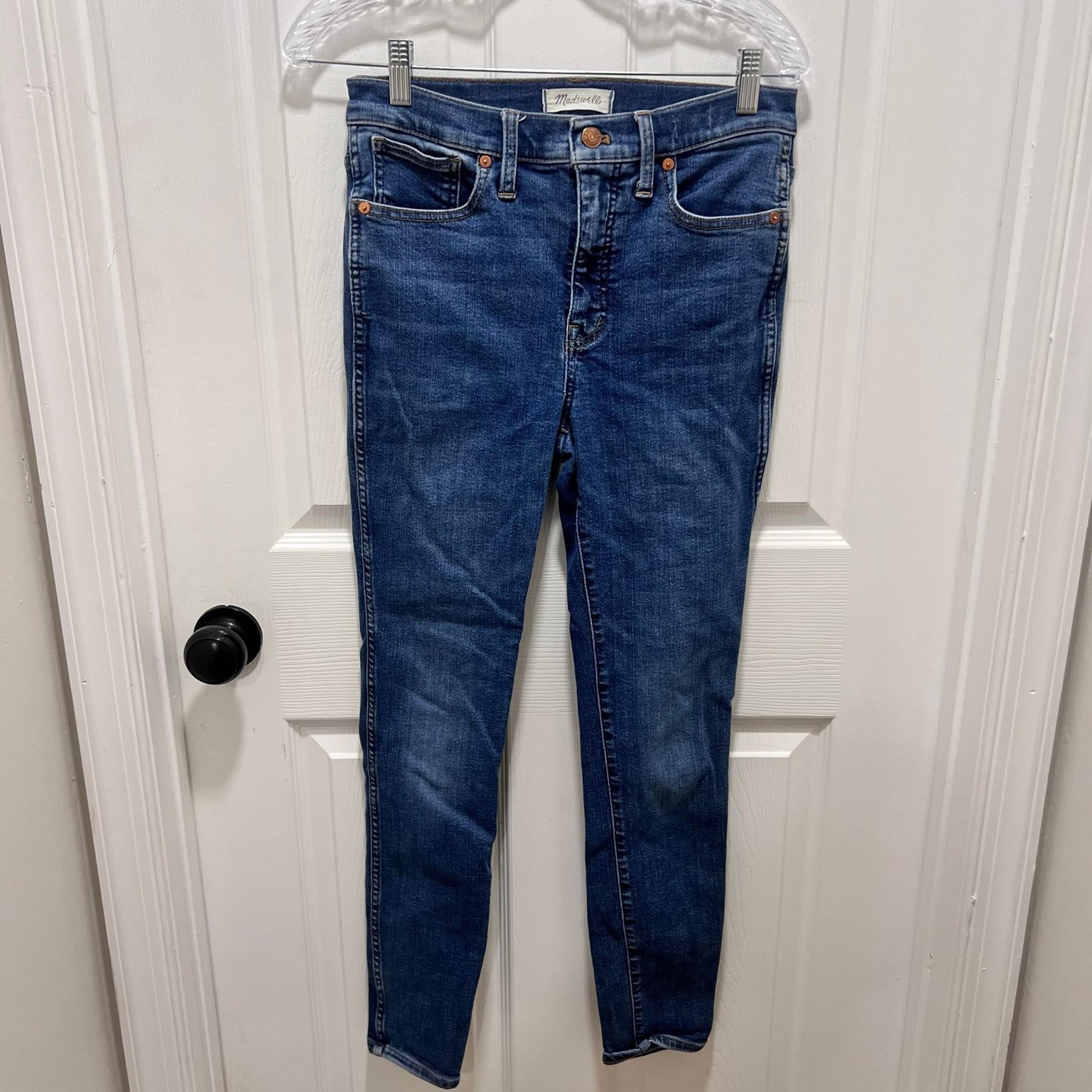 Madewell High Rise Denim Women’s Skinny Jeans Pants Bottoms size 27in.