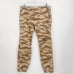 Nili Lotan Cropped French Military Pant Khaki Tiger Camo Size 2