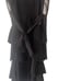 DEB Y2k 2000s Small Black Lace Fairy Grunge Goth Chiffon Whimsygoth Mini Dress