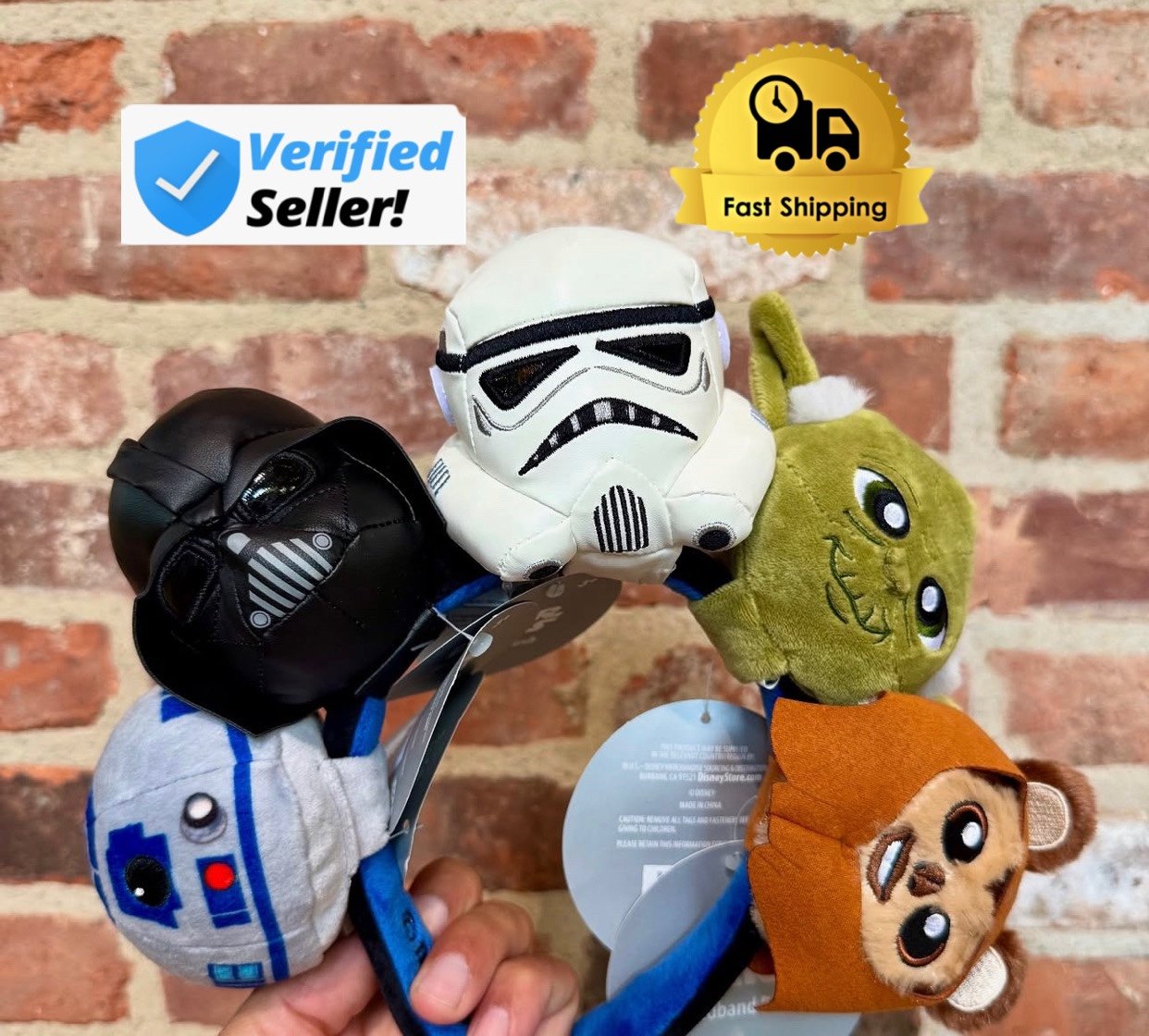 NEW 2025 Star Wars SET of 5 and Headband Build your own
