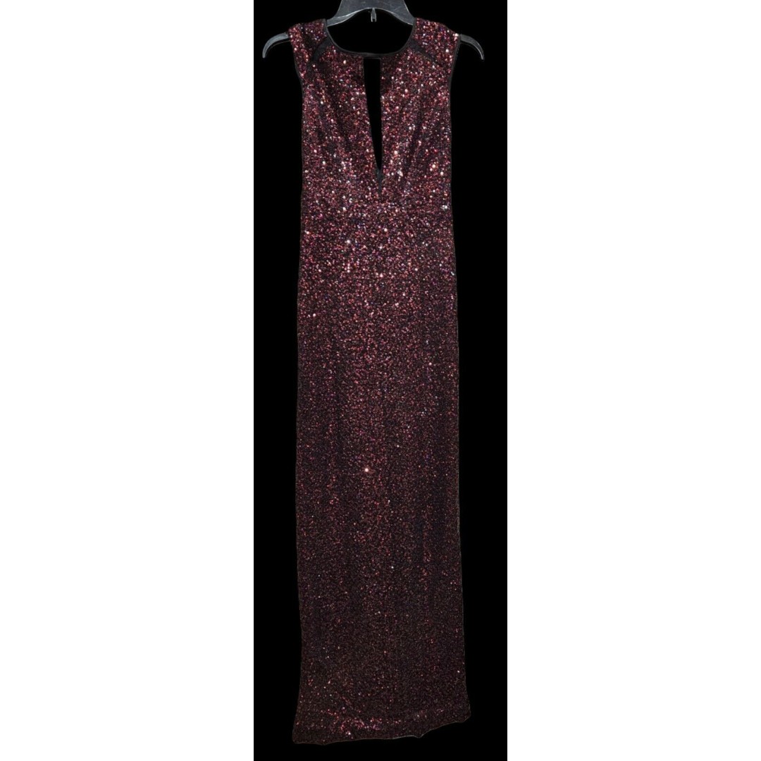 Size 2 Nicole Miller Floor Length Dress