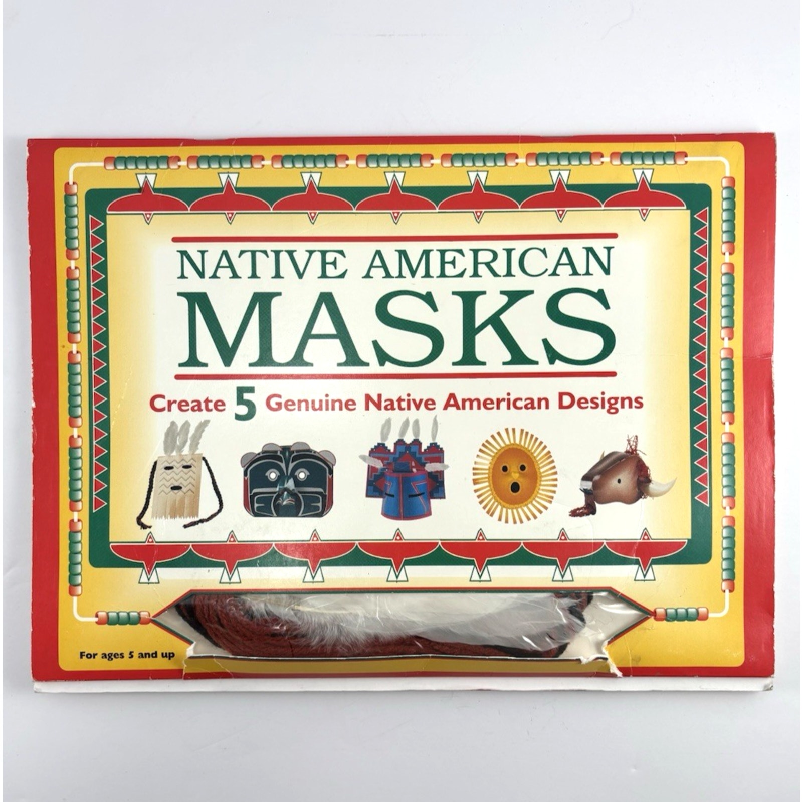 Native American Masks Create 5 Masks 1996 Pace Products Raymond Miller