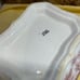 SOUP TUREEN Vtg Red Transferware Gravy Boat, Lid, Underplate Castle Japan