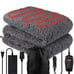 FACTORY SEALED Zone Tech Sherpa Fleece Travel Blanket, 59” x 43”, Heated