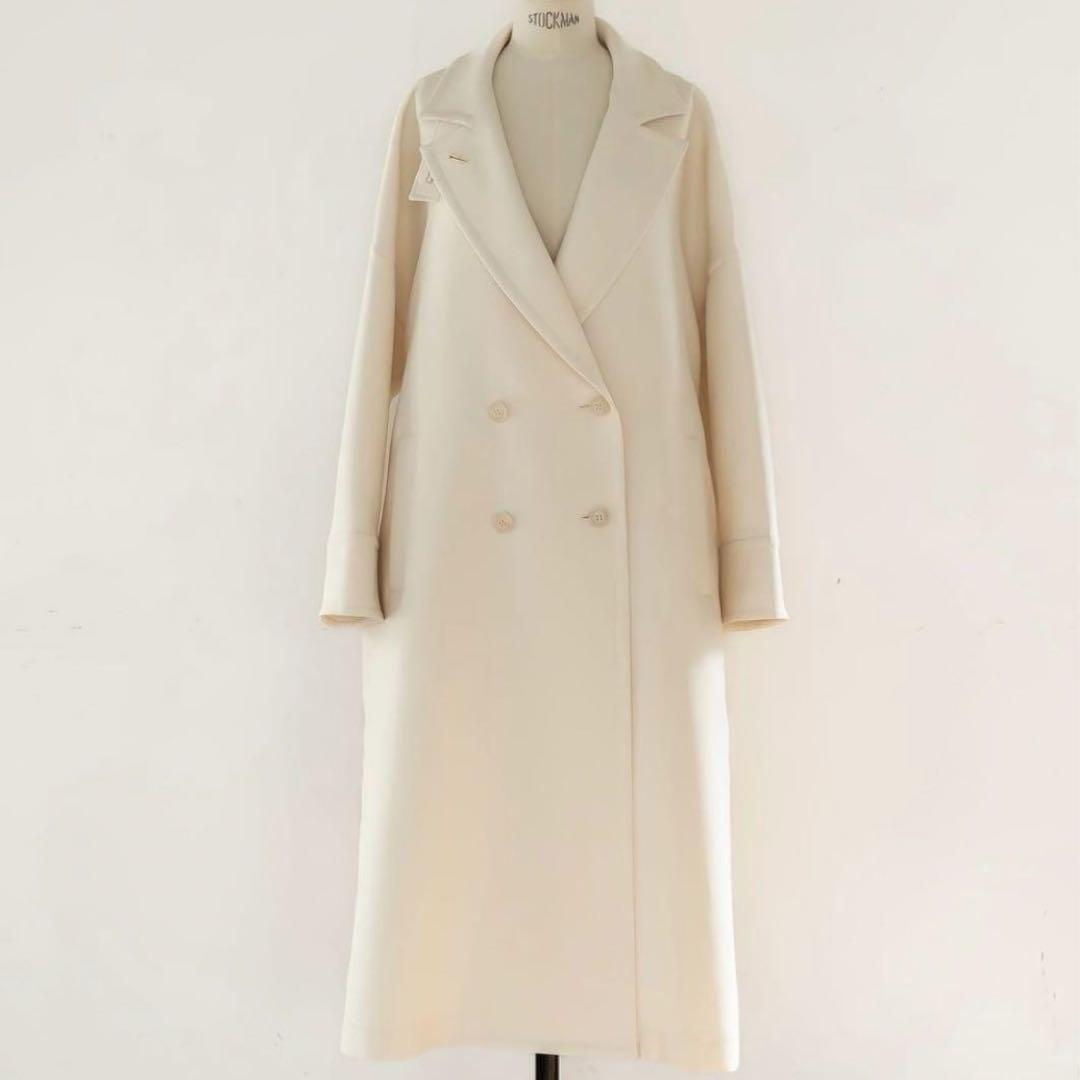 【即日発送】 Feather New】deres Brand Spring Ecru Coat ジャケット・アウター