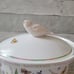 Portmeirion Wildflower Meadow Oven/Dishwasher Safe Ceramic Lidded Dish With Bird