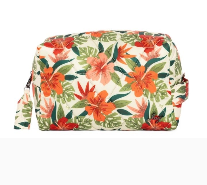 Lug Lush Luau Bumper Cosmetic Case - NWT