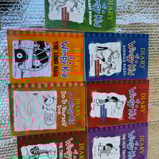 7 - First Edition Diary Of A Wimpy kid Books