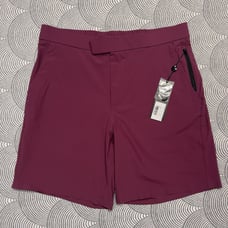 GREYSON Superior Hybrid Swim Shorts Maroon Hawkeye MSP23T39 Men 33 NWT