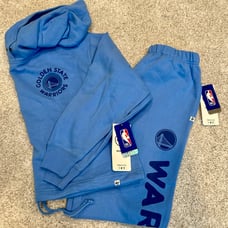 NEW! NBA Golden State Warriors Sweat Suit Set!