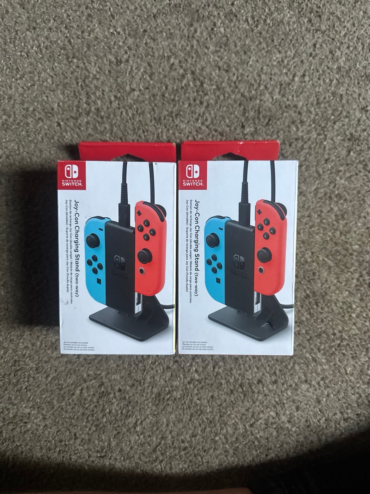 Nintendo joy con charging stand