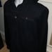 DELUXE ORIGINAL Men's Black Hoodie Jean Jacket size L *NWT*