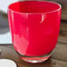 Glassybaby Handblown Votive Art Glass Candle Holder ho!ho!ho! Red