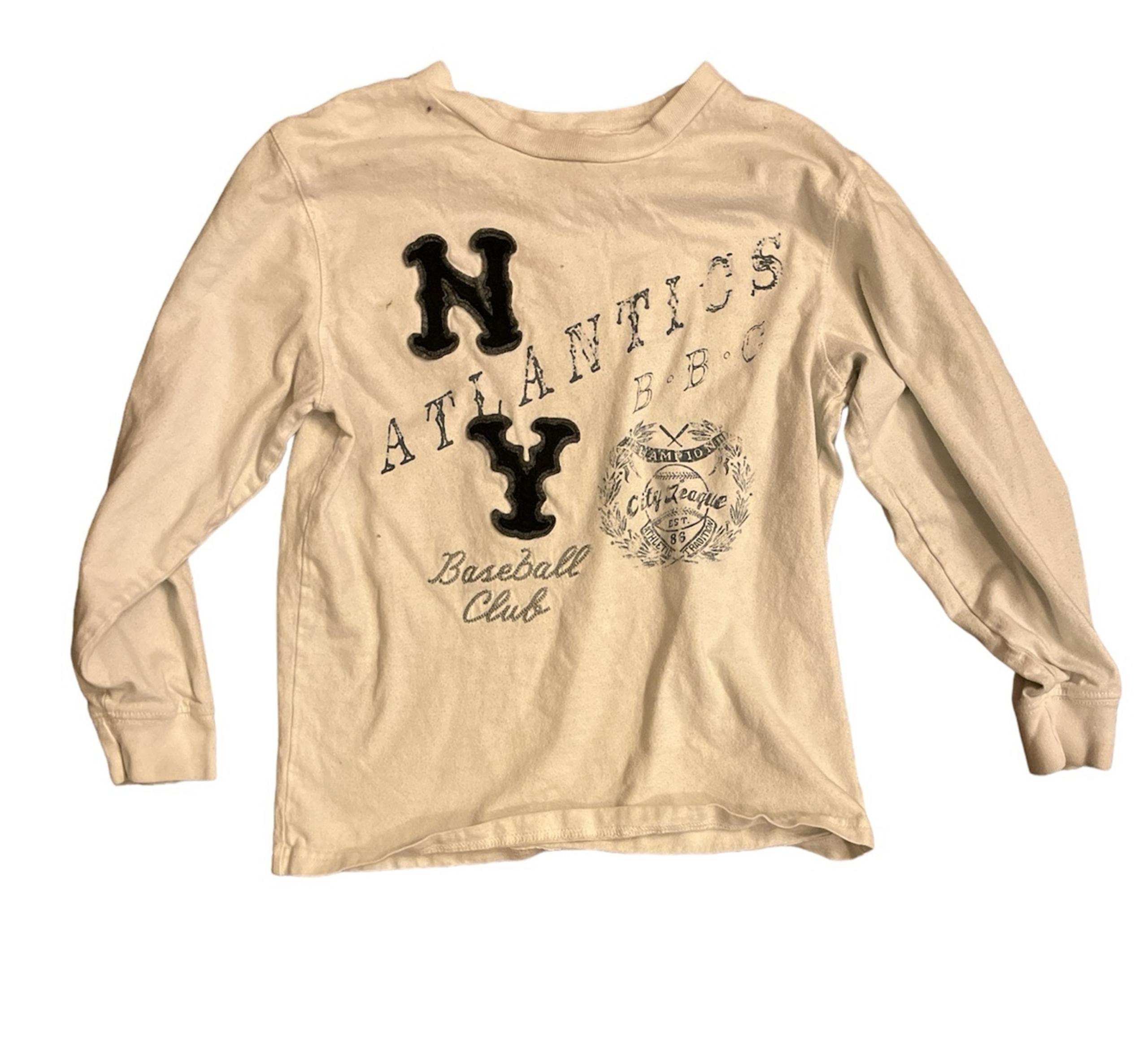 Off White Long Sleeve GAP Tee for Kids
