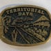 Vintage Territorial Days Buckle Design By Steve Haas Serial No.176 Viking 1901 M