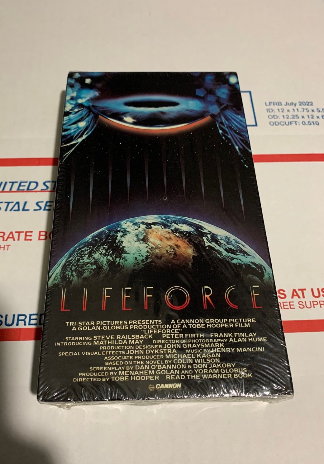 Original Release 1985 LIFEFORCE VHS SEALED NEW Vestron Watermarks Factory Sealed