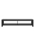 TV Stand, Black Oak